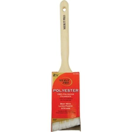 MERIT PRO 50 2.5 in. 100 Percent Polyester Angle Sash Brush 652270000500